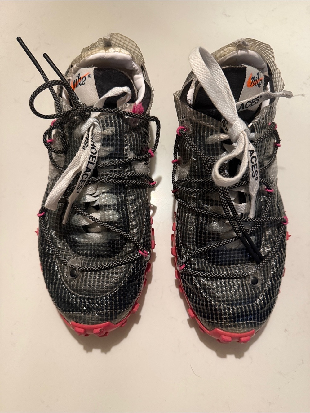Nike Waffle Racer Off-White Black